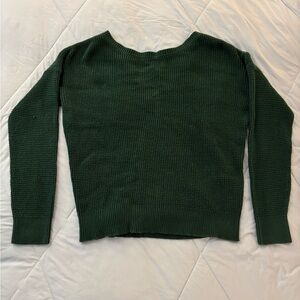 Elegant Forest Green Women's Sweater